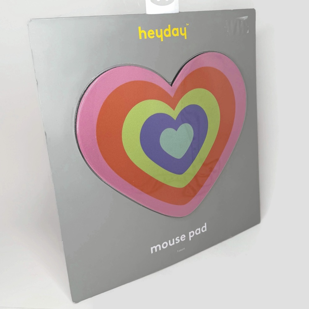 Heart-Shaped Mouse Pad